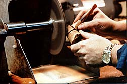cutting on bandsaw